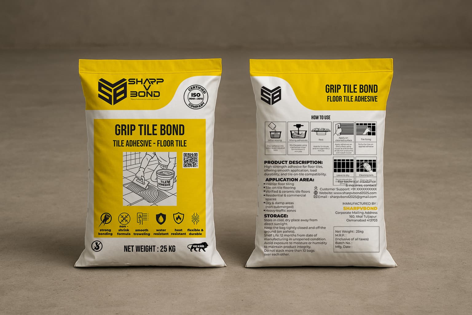 Grip Tile Bond pack